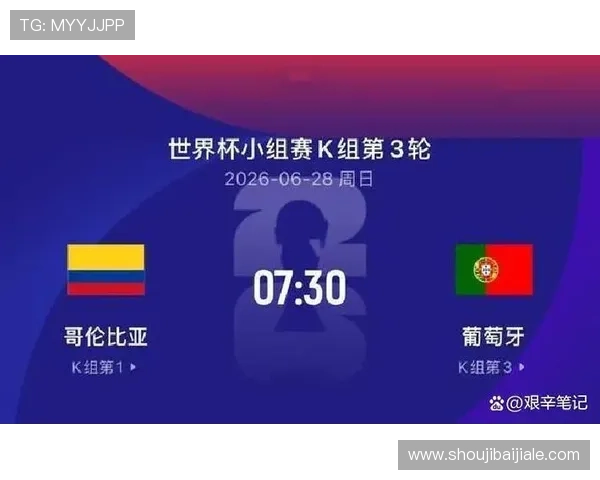 哥伦比亚VS葡萄牙世界杯半场比分预测与双方战术布局分析
